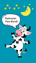 Load image into Gallery viewer, Classroom Ramadan Cards | Moo the  Cow