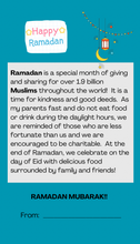 Load image into Gallery viewer, Classroom Ramadan Cards | Moo the  Cow