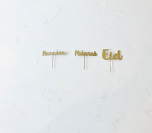 Load image into Gallery viewer, Ramadan & Eid Cupcake Toppers