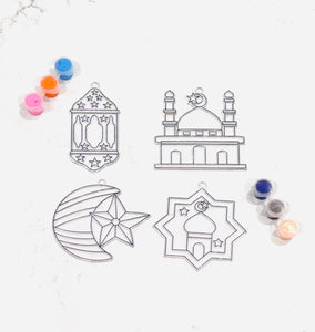 Ramadan suncatcher Paint kit