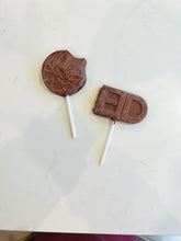 Load image into Gallery viewer, Crescent Chocolate Lolly