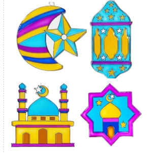 Ramadan suncatcher Paint kit