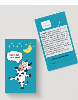 Classroom Ramadan Cards | Moo the  Cow