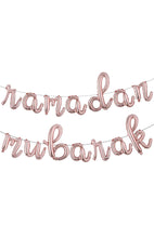Load image into Gallery viewer, Ramadan Mubarak Ballon banner | cursive