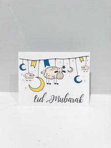 Sheep Eid cards (set of 2)
