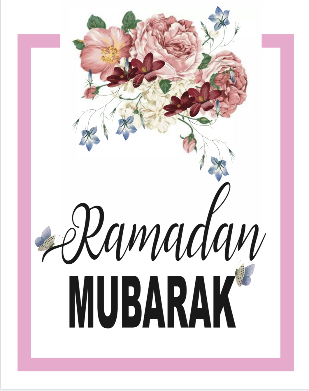 FREE Ramadan Sign Printable 