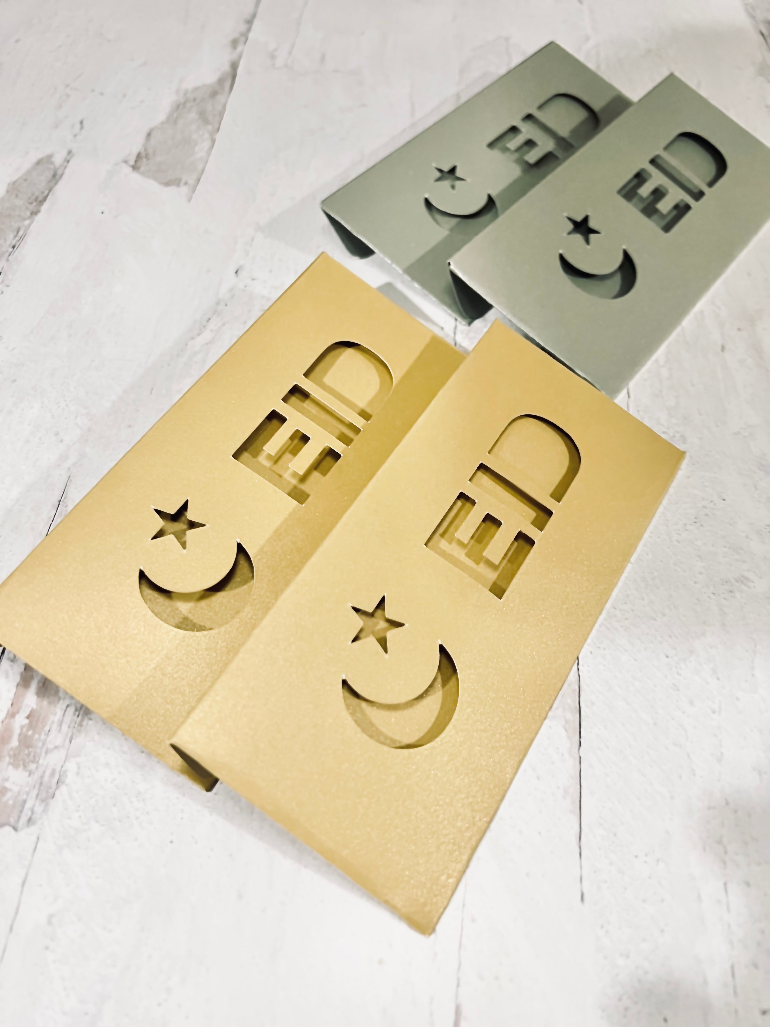 Enveloppe de paquet d'argent Enveloppes d'argent d'Eid Supplies-6pcs de  partie d'Eid