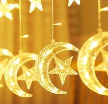 Load image into Gallery viewer, Crescent Star hanging lights