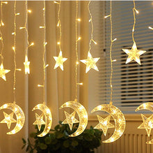 Load image into Gallery viewer, Crescent Star hanging lights