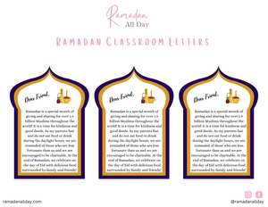 FREE Printable Classroom Ramadan Letter
